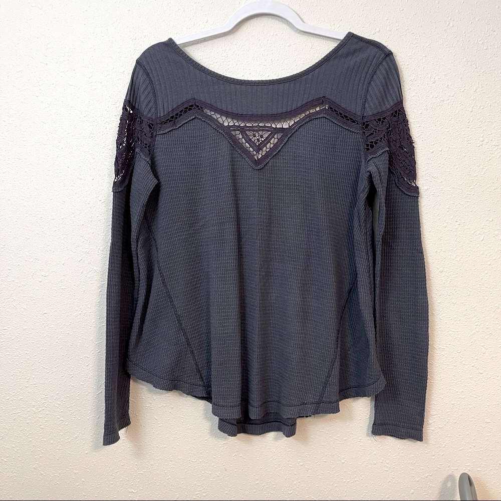 Free People Women's Top, Size Small, Blue
